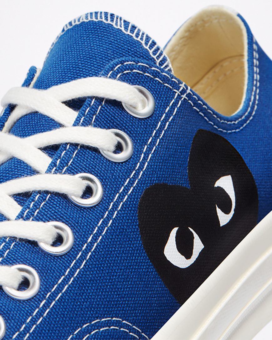 Dámské Boty Nízké Converse x Comme des Garçons PLAY Chuck 70 Blankyt Černé | CZ 31OLQ10